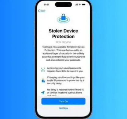 郓城苹果授权维修店分享被盗设备保护功能开启方法